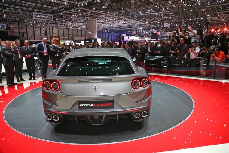 The Ferrari GTC4Lusso debut: a unique mix of benchmark sports car performance, all-weather versatility and sublime elegance 